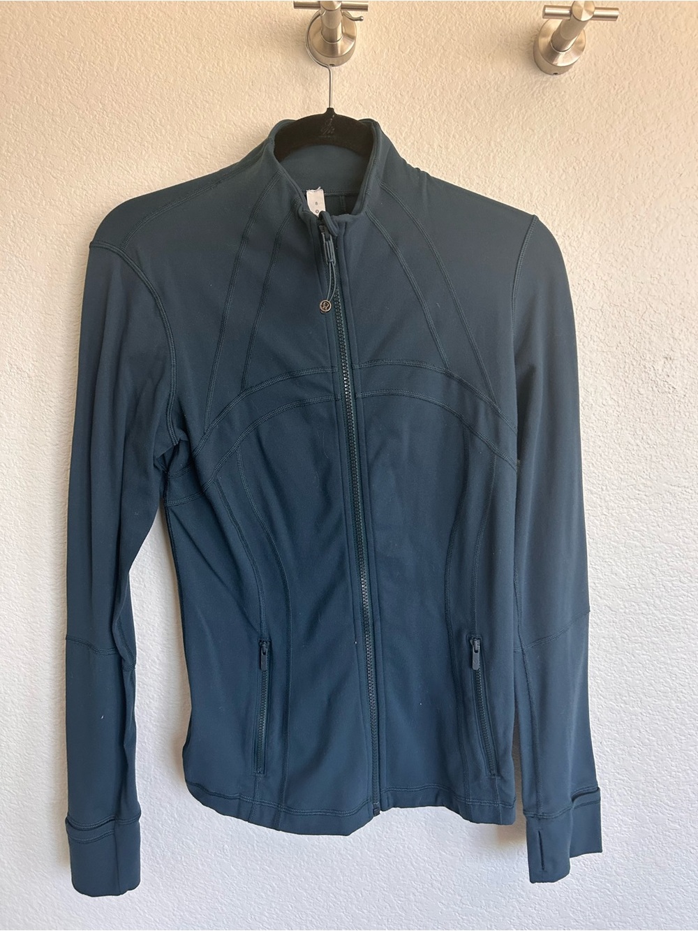 lululemon athletica Dark Teal Full-Zip Utility Jacket